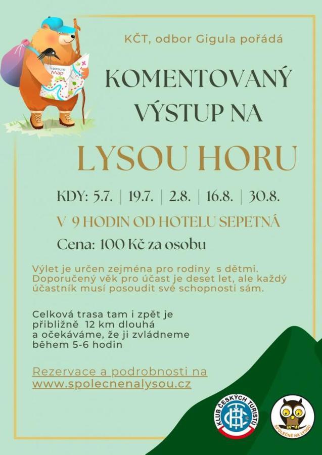 Chatka Pod Lysou Ostravice Buitenkant foto