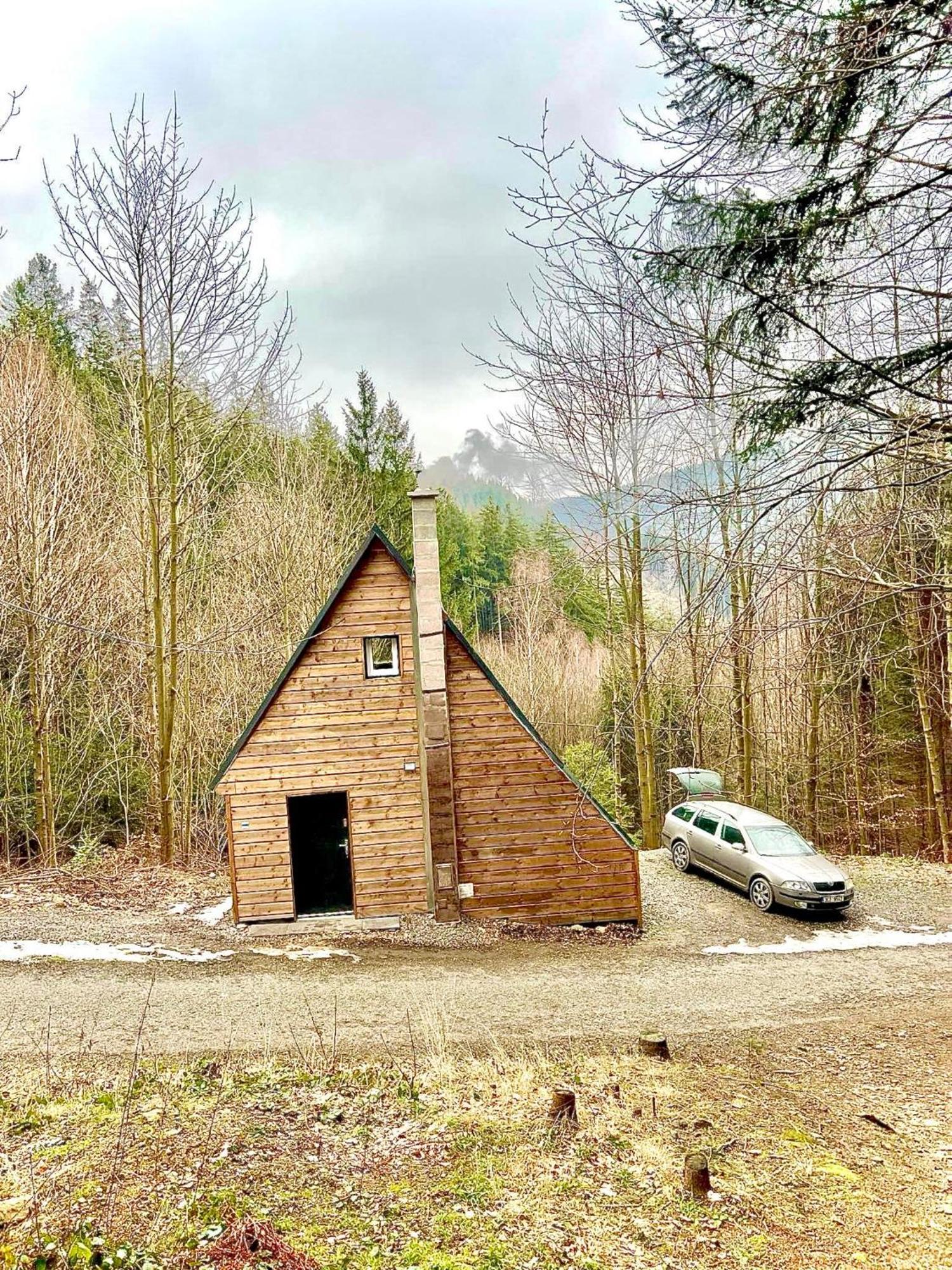 Chatka Pod Lysou Ostravice Buitenkant foto